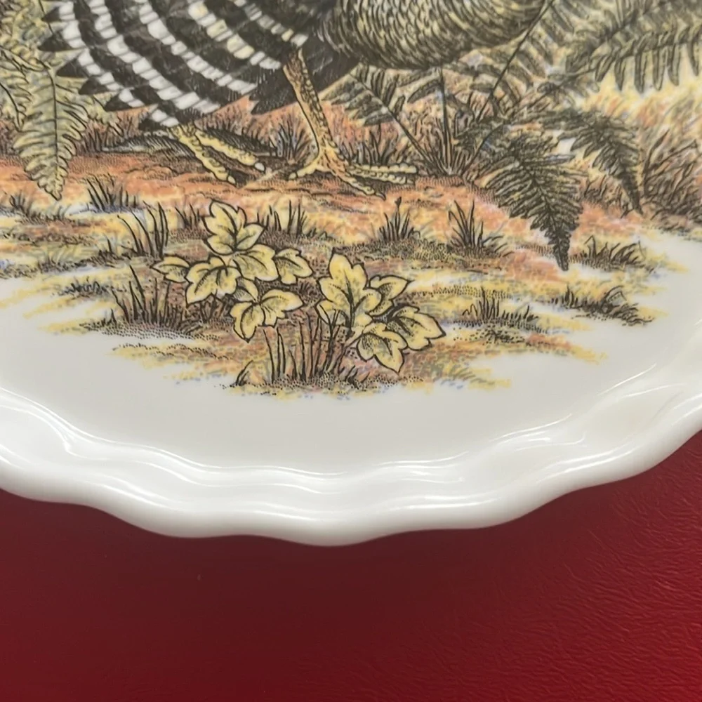 Thanksgiving Multicolor by QUEEN'S 8.75” D 1.25”H